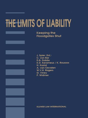 cover image of The Limits of Liability